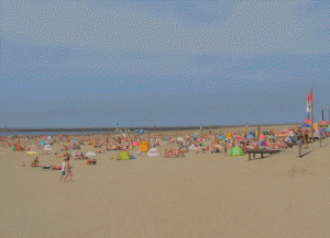 brede strand IJmuiden