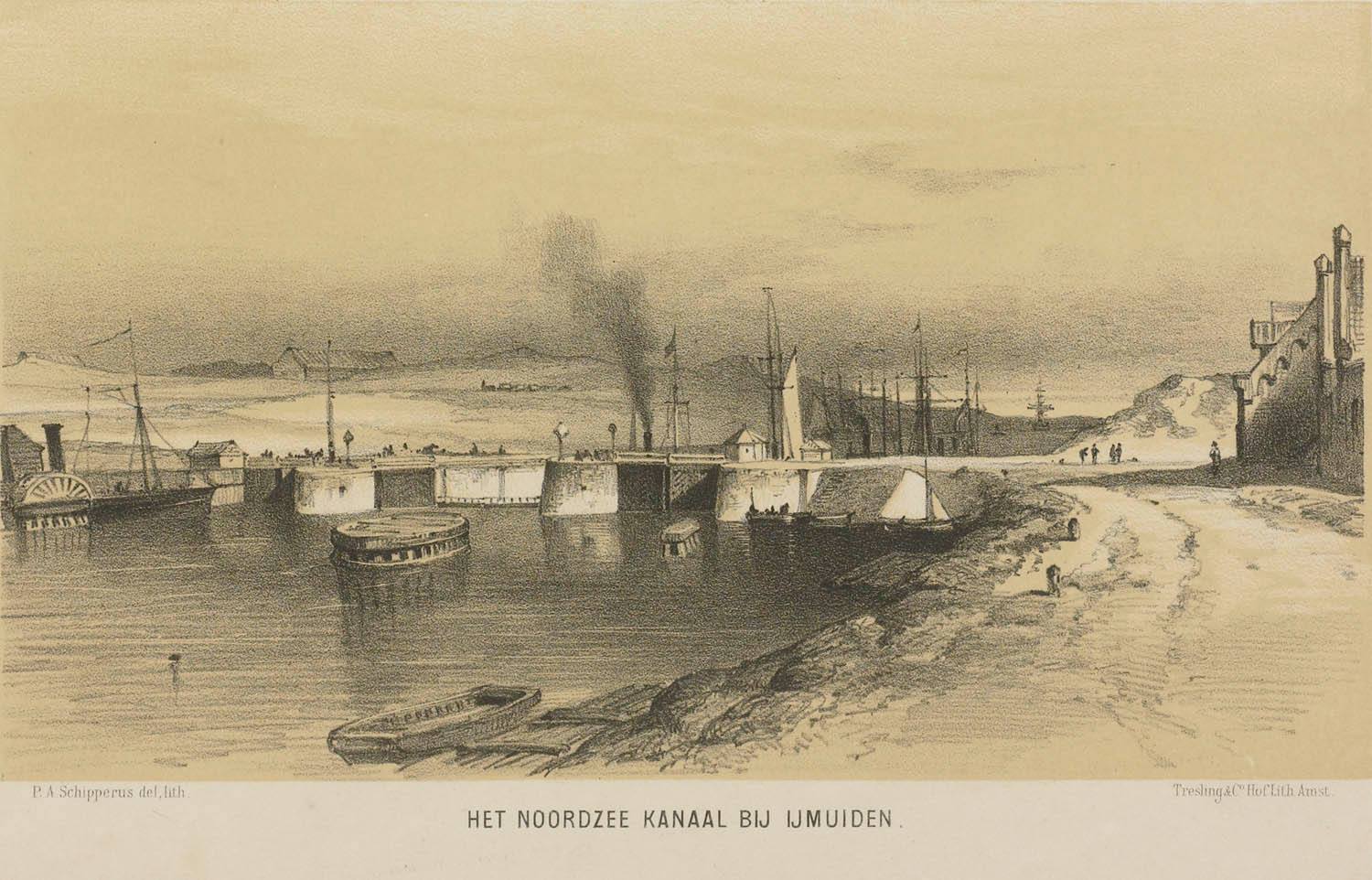 Het ontstaan van IJmuiden