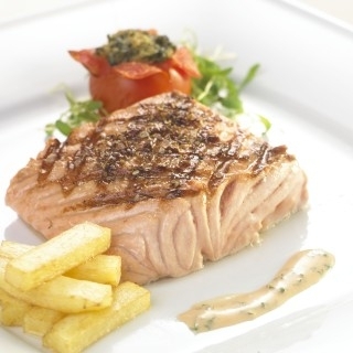 Gegrilde zalm