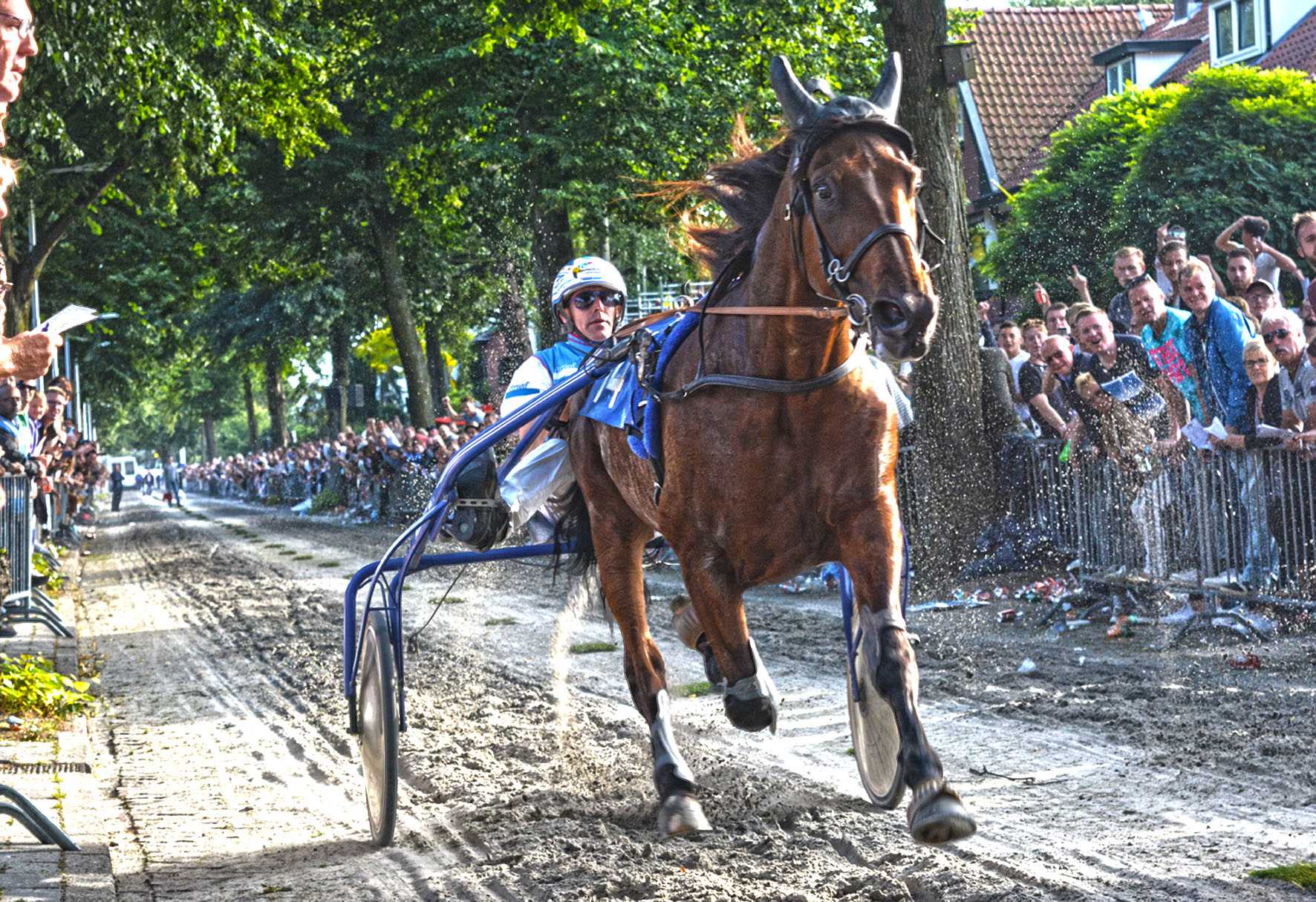Obelix West in topvorm naar Santpoort
