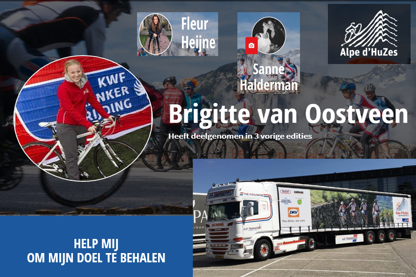 De drie van Velsen beklimmen de Alpe d’HuZes