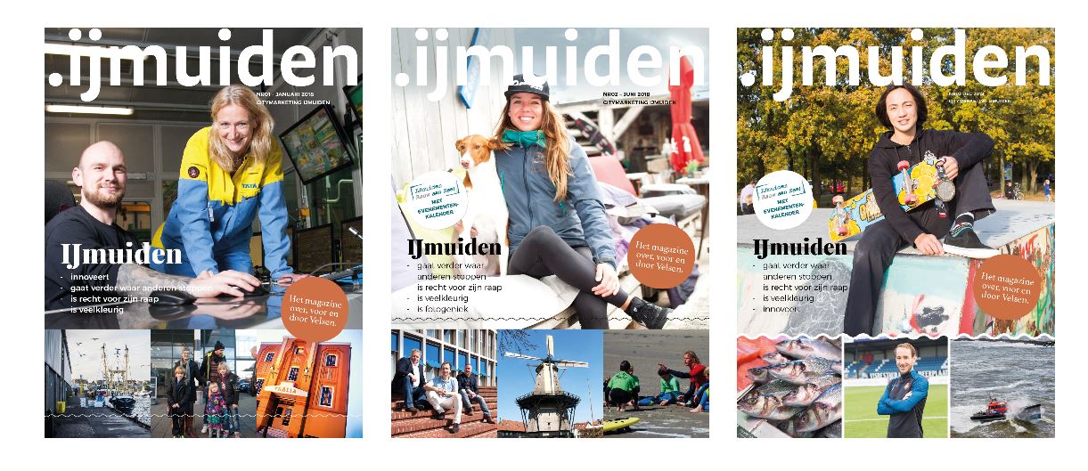 KWF gaat .IJmuiden magazine verspreiden de opbrengst gaat naar de jaarlijkse Vissenloop