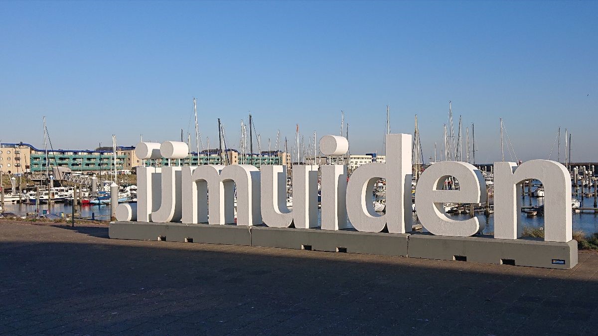 .IJmuiden letters binnenkort naar het Pontplein